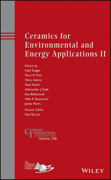 Produktbild: Ceramics for Environmental and Energy Applications II