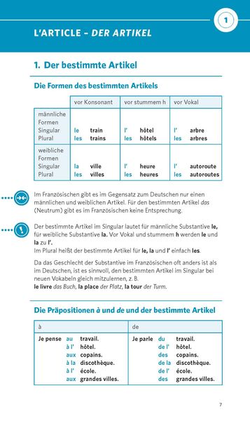 Produktbild: PONS Grammatik kurz & b&uuml;ndig Franz&ouml;sisch