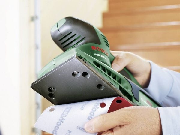 Produktbild: Bosch Home and Garden PSS 200A 0603340300 Schwingschleifer inkl. Koffer 200W 93 x 185mm