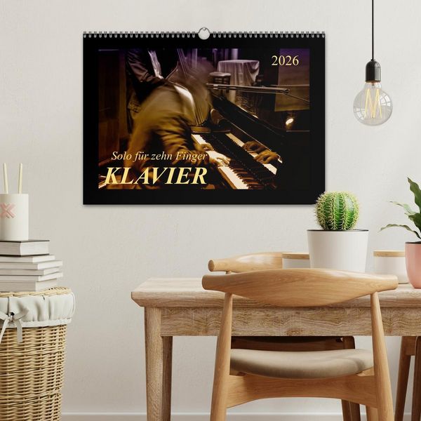 Produktbild: Klavier - Solo f&uuml;r zehn Finger (Wandkalender 2026 DIN A3 quer), CALVENDO Monatskalender