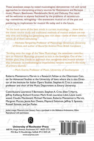 Produktbild: Historical Musicology