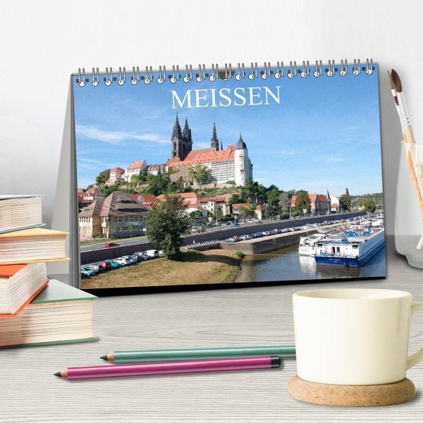 Produktbild: Mei&szlig;en (Tischkalender 2026 DIN A5 quer), CALVENDO Monatskalender