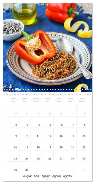 Produktbild: Zero Waste Pesto - From Scraps to Color &ndash; Vibrant Kitchen Magic (Wall Calendar 2027 12 &times; 12 Inch) CALVENDO 12 Month Wall Calendar
