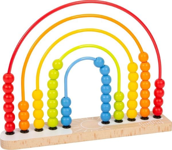Produktbild: Motorikschleife und Abakus Regenbogen