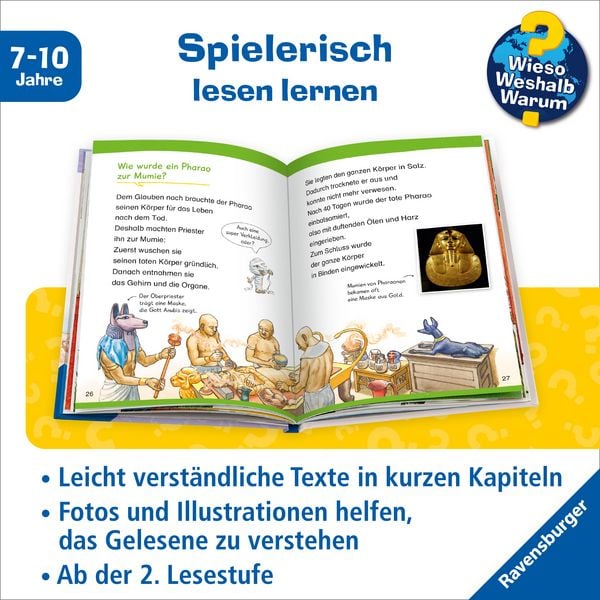Produktbild: Wieso? Weshalb? Warum? Erstleser, Band 9 - Das alte &Auml;gypten