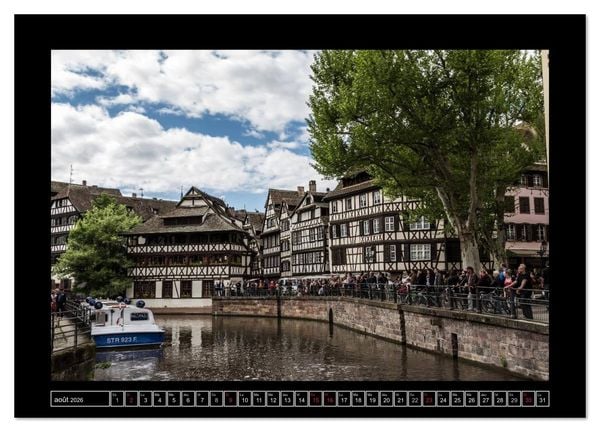 Produktbild: Strasbourg La Petite France (Calendrier mural 2026 DIN A4 vertical), CALVENDO calendrier mensuel