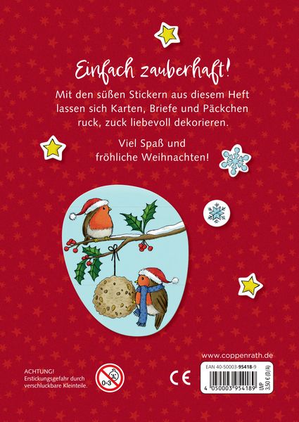 Produktbild: Sticker - Frohe Weihnachten