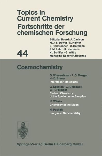 Produktbild: Cosmochemistry