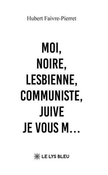 Produktbild: Moi, noire, lesbienne,