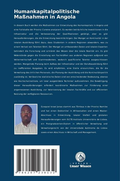 Produktbild: Humankapitalpolitische Ma&szlig;nahmen in Angola