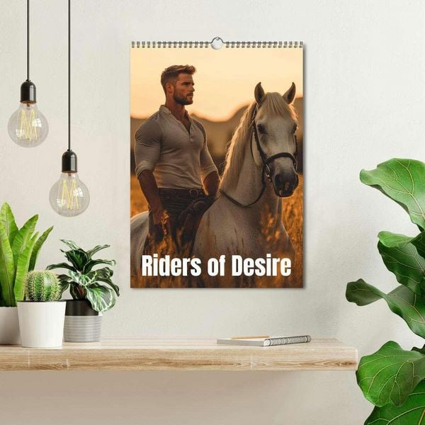 Produktbild: Riders of desire (Wall Calendar 2026 DIN A3 portrait), CALVENDO 12 Month Wall Calendar