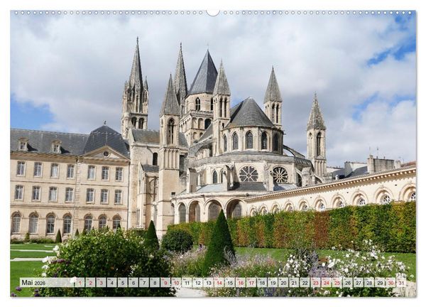 Produktbild: Normandie erleben (hochwertiger Premium Wandkalender 2026 DIN A2 quer), Kunstdruck in Hochglanz