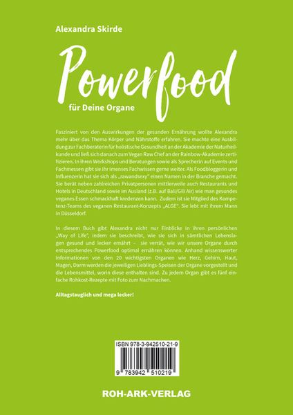 Produktbild: Powerfood f&uuml;r deine Organe