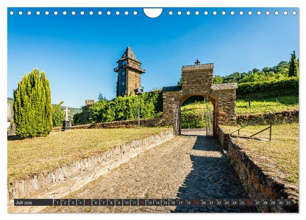Produktbild: Oberwesel - Stadt der T&uuml;rme (Wandkalender 2026 DIN A4 quer), CALVENDO Monatskalender