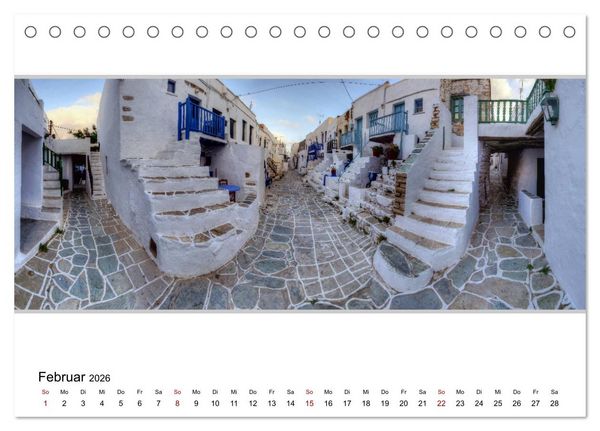 Produktbild: KYKLADEN Dem Licht ganz nah (Tischkalender 2026 DIN A5 quer), CALVENDO Monatskalender