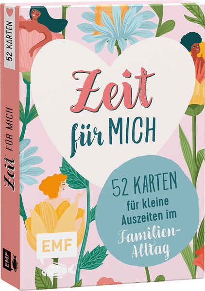 Produktbild: Kartenbox f&uuml;r Mamas: Zeit f&uuml;r mich &ndash;&nbsp;52 Selfcare-Karten f&uuml;r kleine Auszeiten im Familienalltag