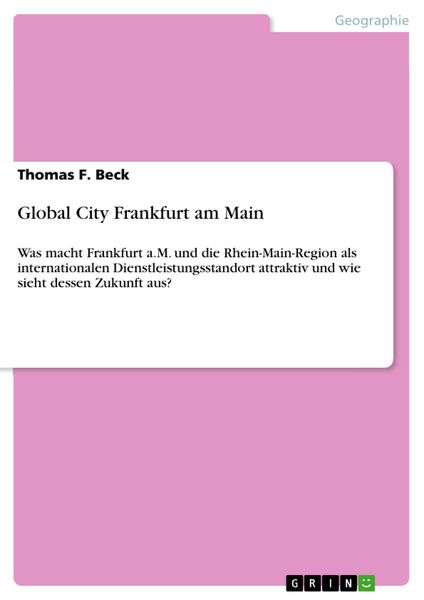 Produktbild: Global City Frankfurt am Main