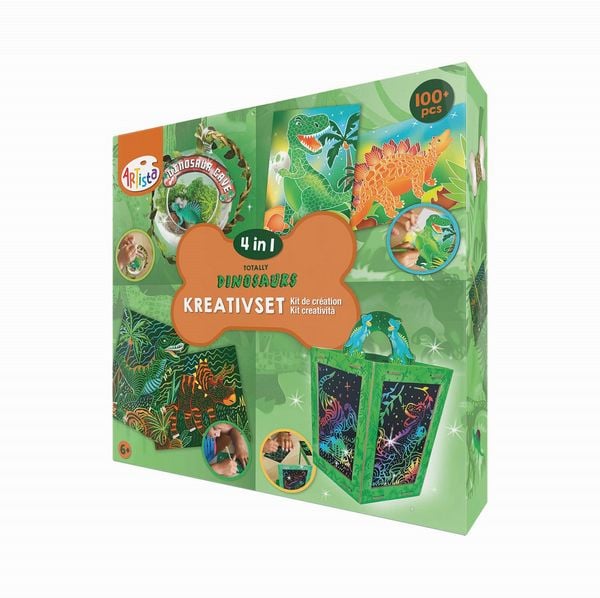 Produktbild: Artista Kreativset Dinosaurier 4in1