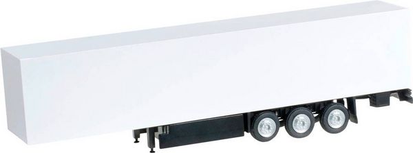 Herpa 084529 TT Anhänger Modell 2er Koffer-Auflieger mit Palettenkasten