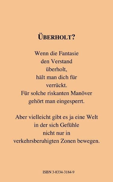 Produktbild: Wenn die Fantasie den Verstand &uuml;berholt