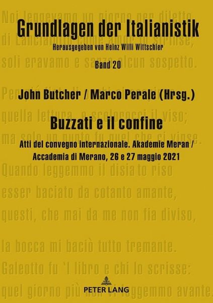 Produktbild: Buzzati e il confine