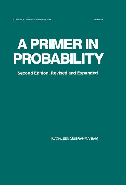 Produktbild: A Primer in Probability