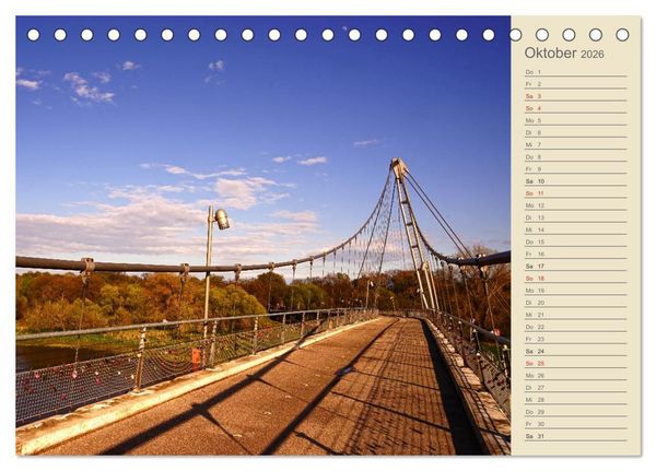 Produktbild: Magdeburg an der Elbe 2026 (Tischkalender 2026 DIN A5 quer), CALVENDO Monatskalender