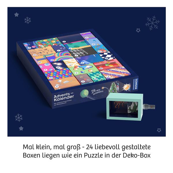 KOSMOS - Adventskalender - Die schönsten Experimente zur Weihnachtszeit 2023