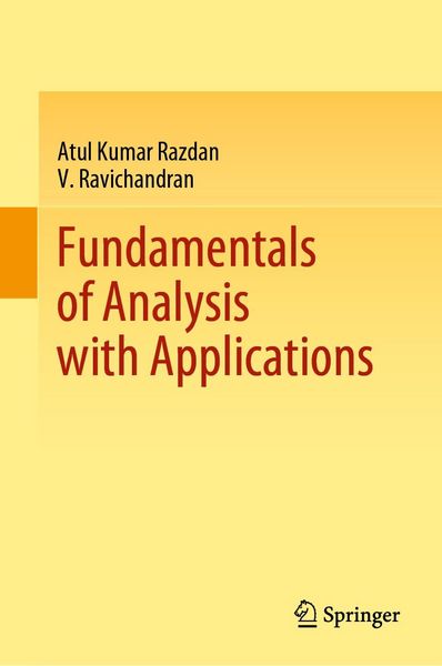 Produktbild: Fundamentals of Analysis with Applications