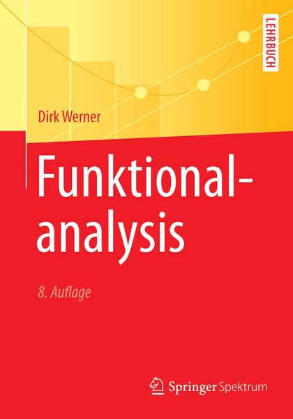 Produktbild: Funktionalanalysis