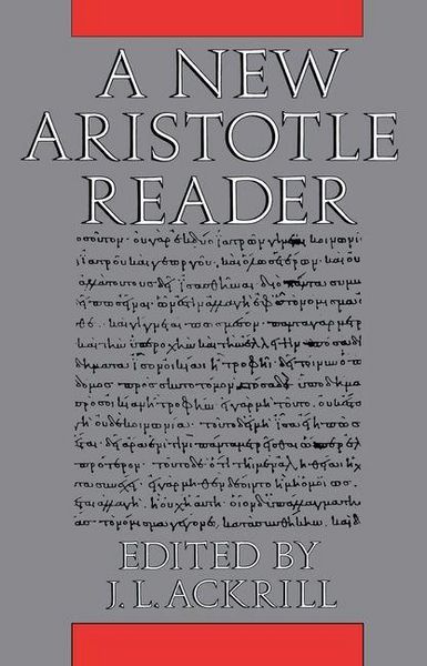 Produktbild: New Aristotle Reader