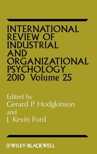 Produktbild: International Review of Industrial V 25