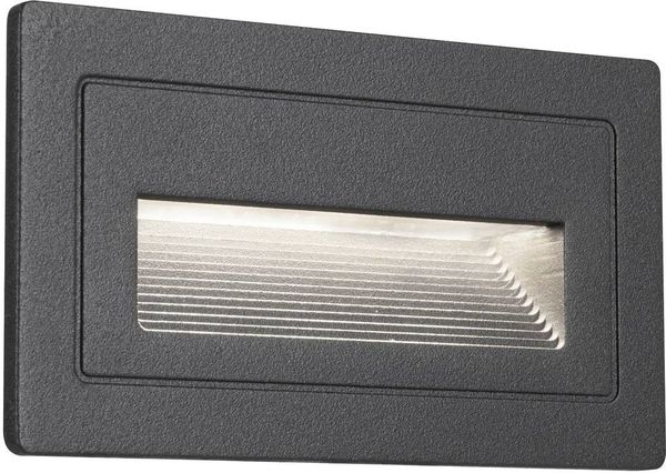 Paulmann 94383 Wandeinbauleuchte LED fest eingebaut LED Schwarz