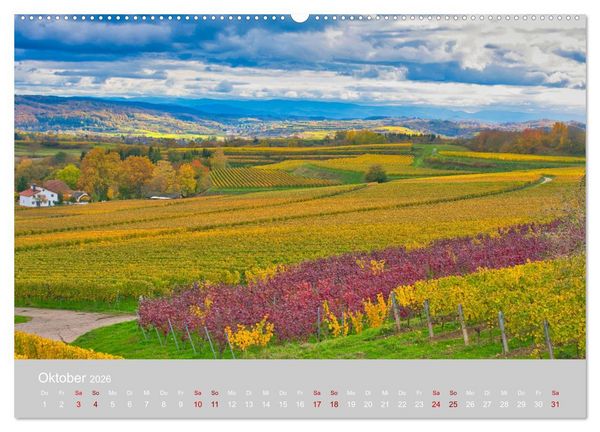 Produktbild: Ettenheim - Perle der Ortenau (Wandkalender 2026 DIN A2 quer), CALVENDO Monatskalender