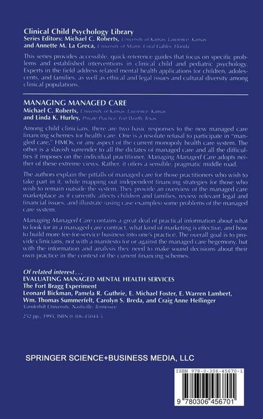 Produktbild: Managing Managed Care
