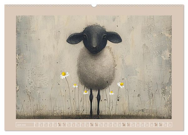 Produktbild: Sch&auml;fchenparade (Wandkalender 2026 DIN A2 quer), CALVENDO Monatskalender