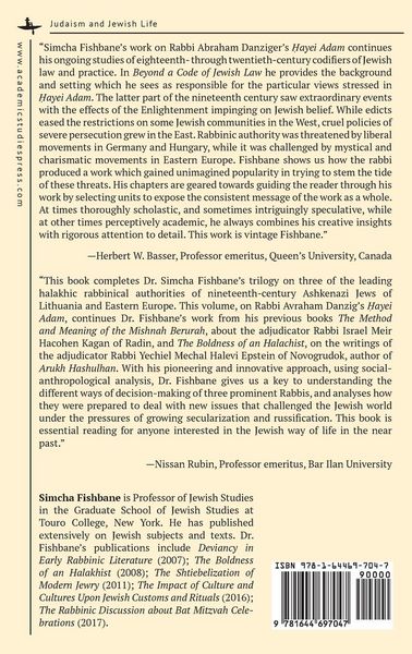 Produktbild: Beyond a Code of Jewish Law