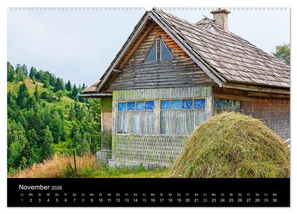Produktbild: Bauernh&auml;user in Siebenb&uuml;rgen (Wandkalender 2026 DIN A2 quer), CALVENDO Monatskalender