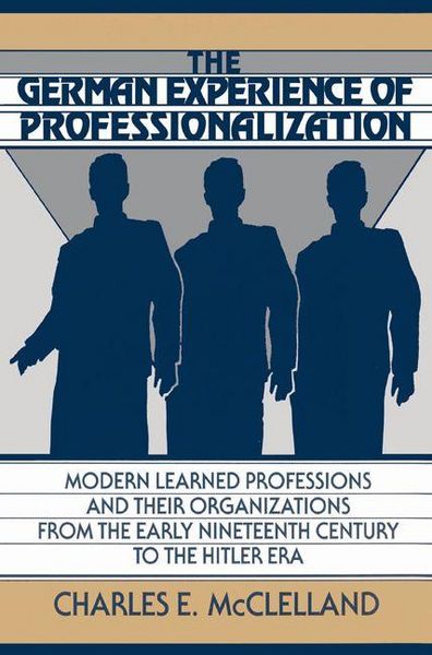 Produktbild: The German Experience of Professionalization