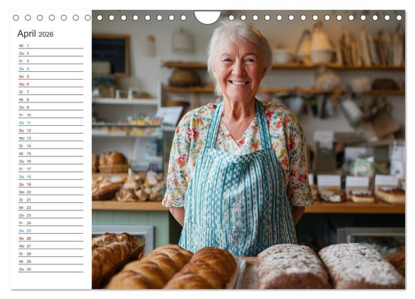 Produktbild: Mit Herz und Hand, Ich bin B&auml;cker (Wandkalender 2026 DIN A4 quer), CALVENDO Monatskalender