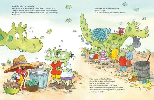 Produktbild: Die Olchis und der kleine Drache M&uuml;cke
