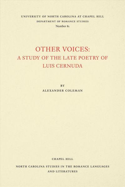 Produktbild: Other Voices