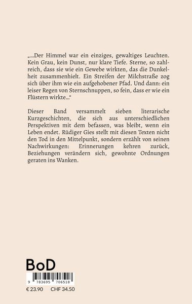 Produktbild: Vom Verschwinden und Bleiben