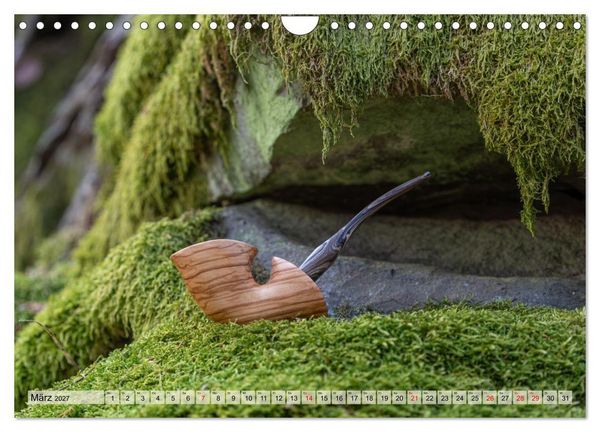 Produktbild: Tabakpfeifenkunst (Wandkalender 2027 DIN A4 quer), CALVENDO Monatskalender