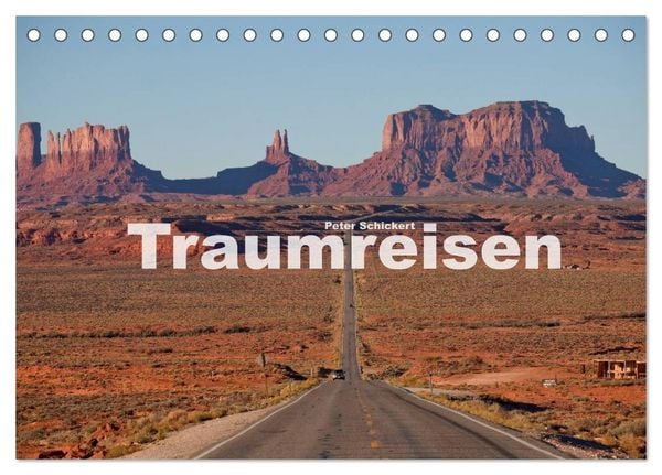 Produktbild: Traumreisen (Tischkalender 2026 DIN A5 quer), CALVENDO Monatskalender