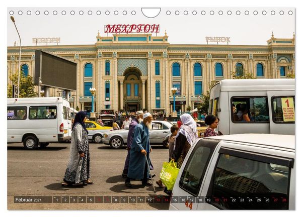 Produktbild: Duschanbe &ndash; Hauptstadt von Tadschikistan (Wandkalender 2027 DIN A4 quer), CALVENDO Monatskalender