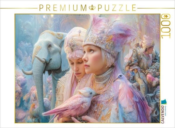 Produktbild: CALVENDO Puzzle Gl&uuml;ckselige Welten | 1000 Teile Lege-Gr&ouml;&szlig;e 64x48cm Foto-Puzzle f&uuml;r gl&uuml;ckliche Stunden