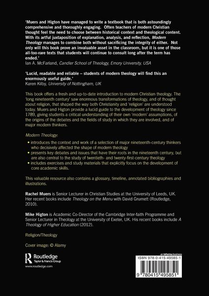 Produktbild: Modern Theology