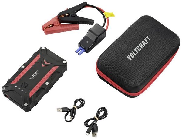 Produktbild: VOLTCRAFT Schnellstartsystem VC-JS-800A-WP VC-14064700 Starthilfestrom (12 V)=400 A USB-Steckdose 2x