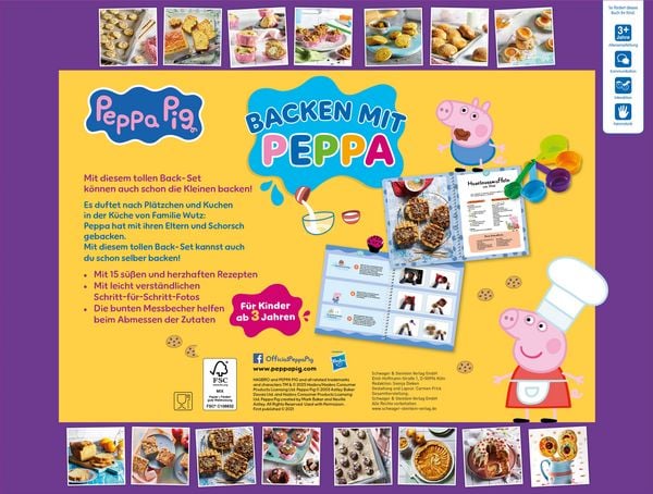 Produktbild: Backen mit Peppa. Peppa Pig I Peppa Wutz